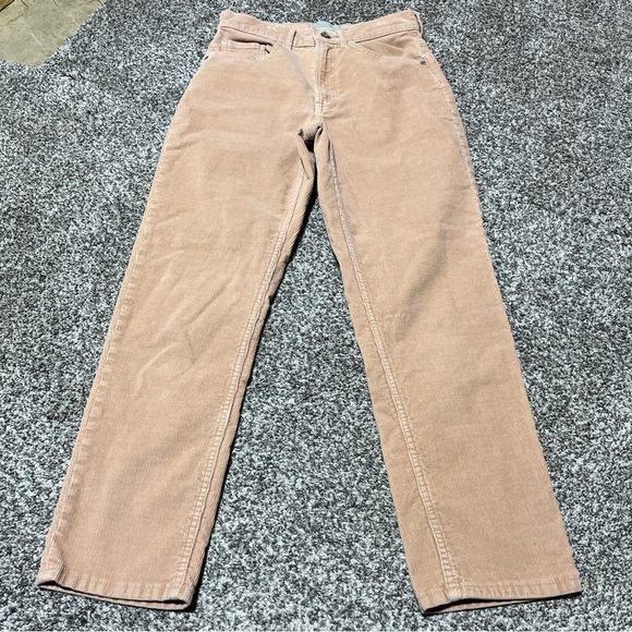 Everlane Pinkish Baby Cord High Rise Pants Petal 27 See Note - Picture 1 of 9